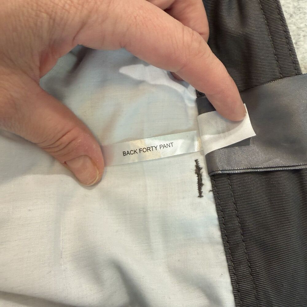 SITKA Gear Back Forty Pants Men’s 38 Gray Outdoor Hiking Hunting Trail Workwear - Picture 8 of 8